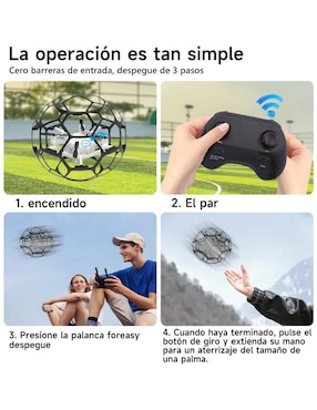 Dron Lab.G modelo Bola HD 15 min de vuelo