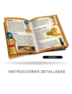 Kit para excavación de gemas pirámide Guiza egipcia gigante Mr.Gadgets