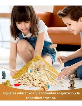 Kit para excavación de gemas pirámide Guiza egipcia gigante Mr.Gadgets