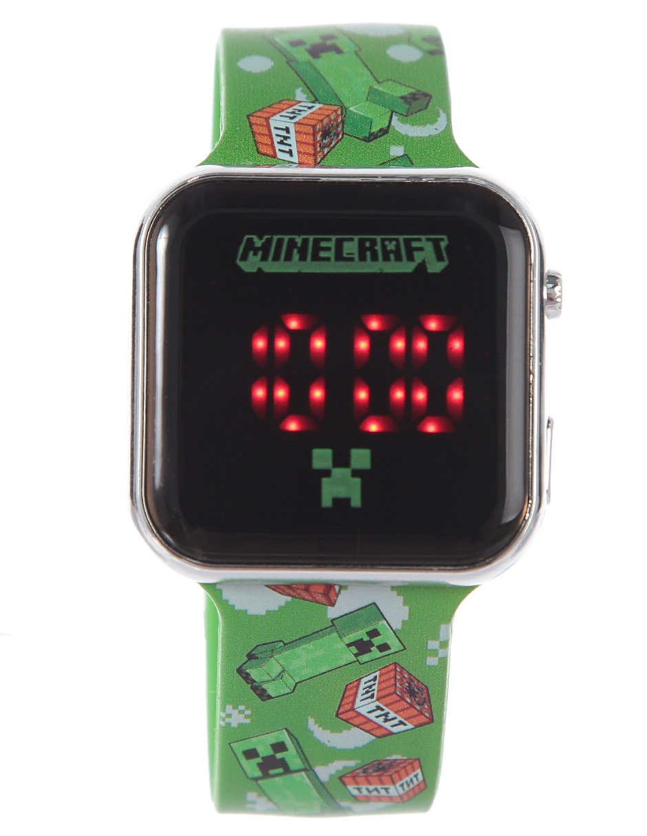 pelota Matrona Rareza Reloj Accutime Minecraft para niño MIN4129 | Liverpool.com.mx
