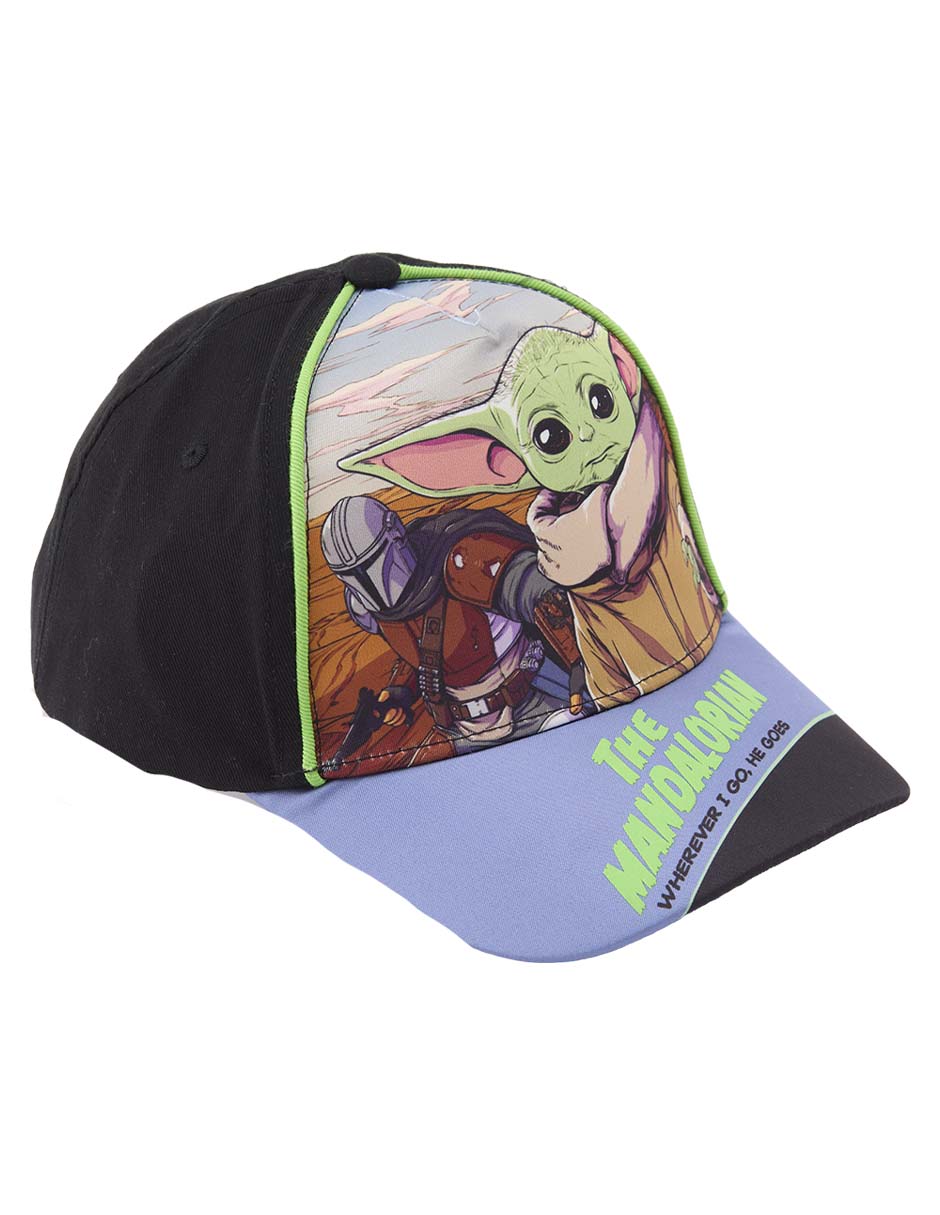 Gorra visera curva snapback The Mandalorian & Grogu para niño Gorra visera curva snapback The Mandalorian & Grogu para niño