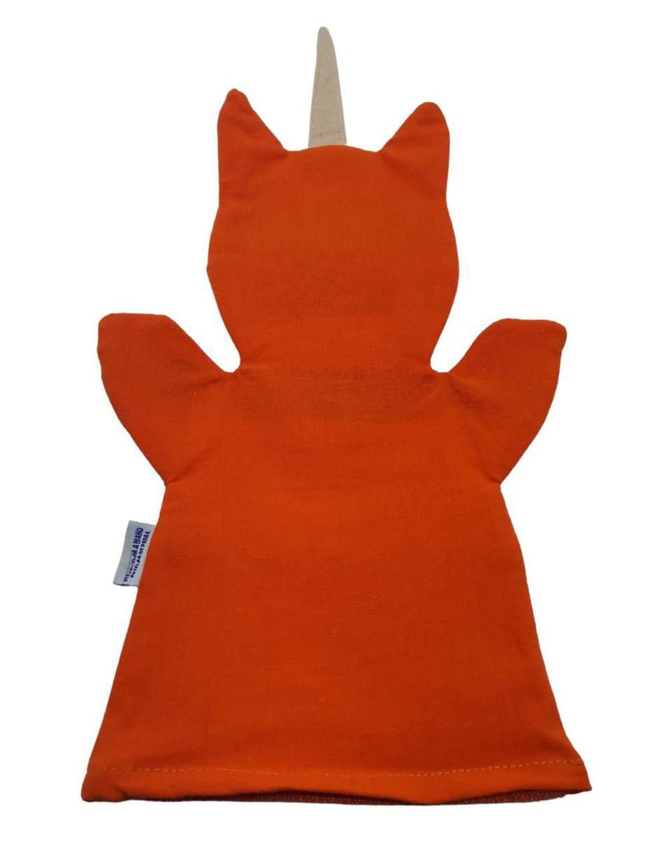 Títere Cuenta Cuentos Unicornio Arcoíris juego didáctico infantil unisex 5