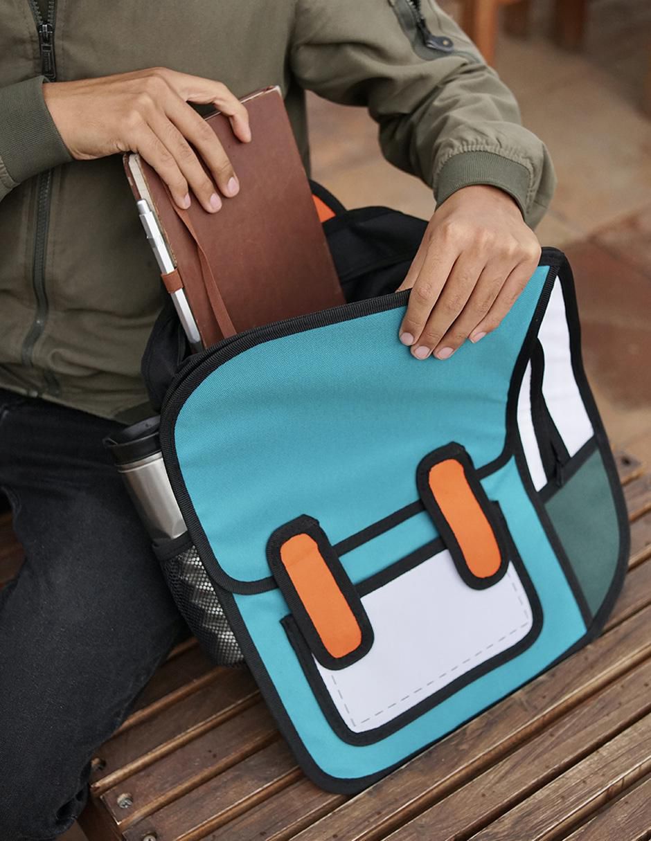 Mochila escolar impermeable unisex 11