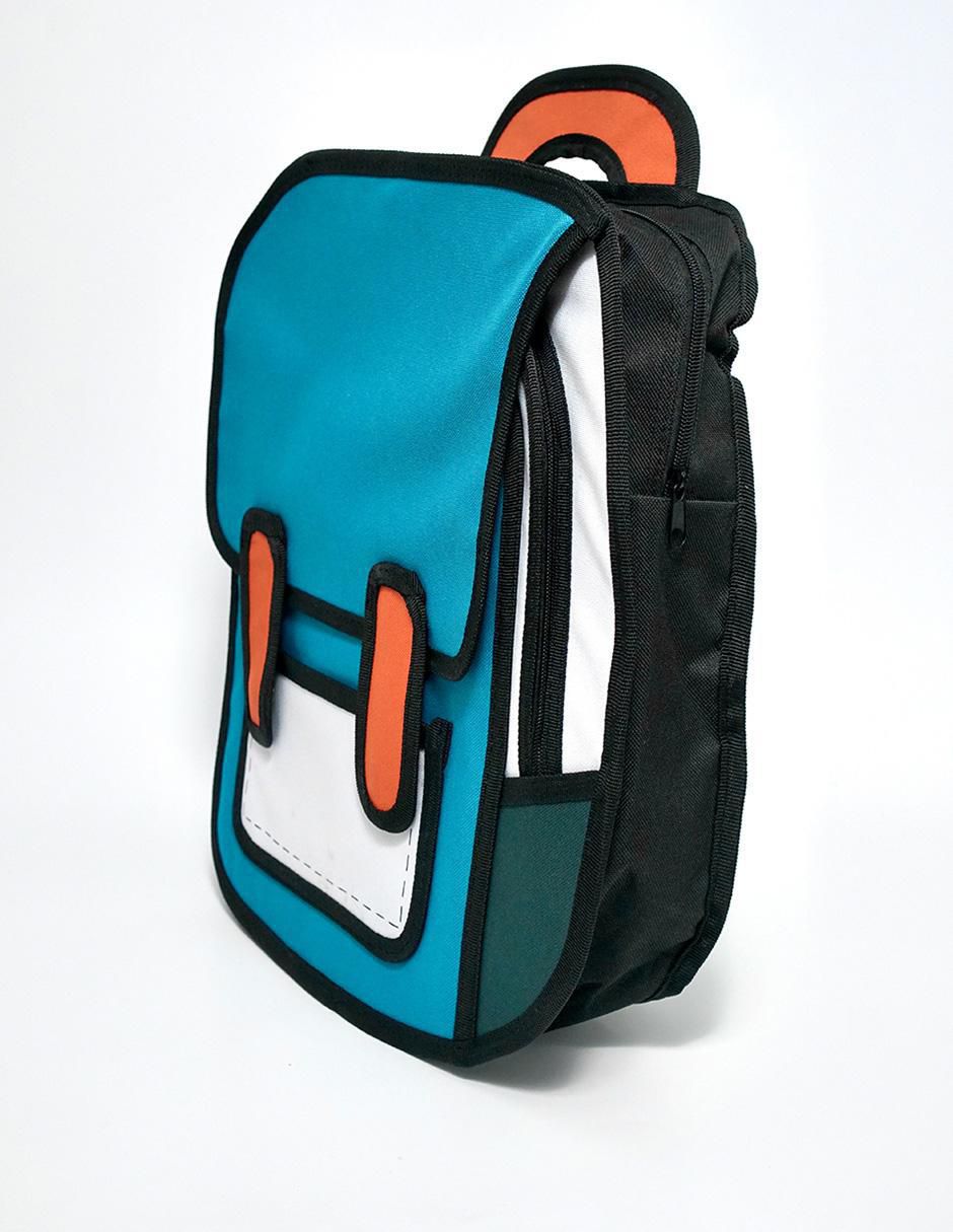 Mochila escolar impermeable unisex 2