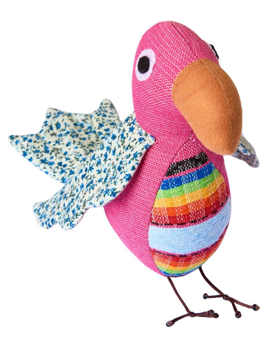 Peluche de Cotorro Animal Hecho a mano 3