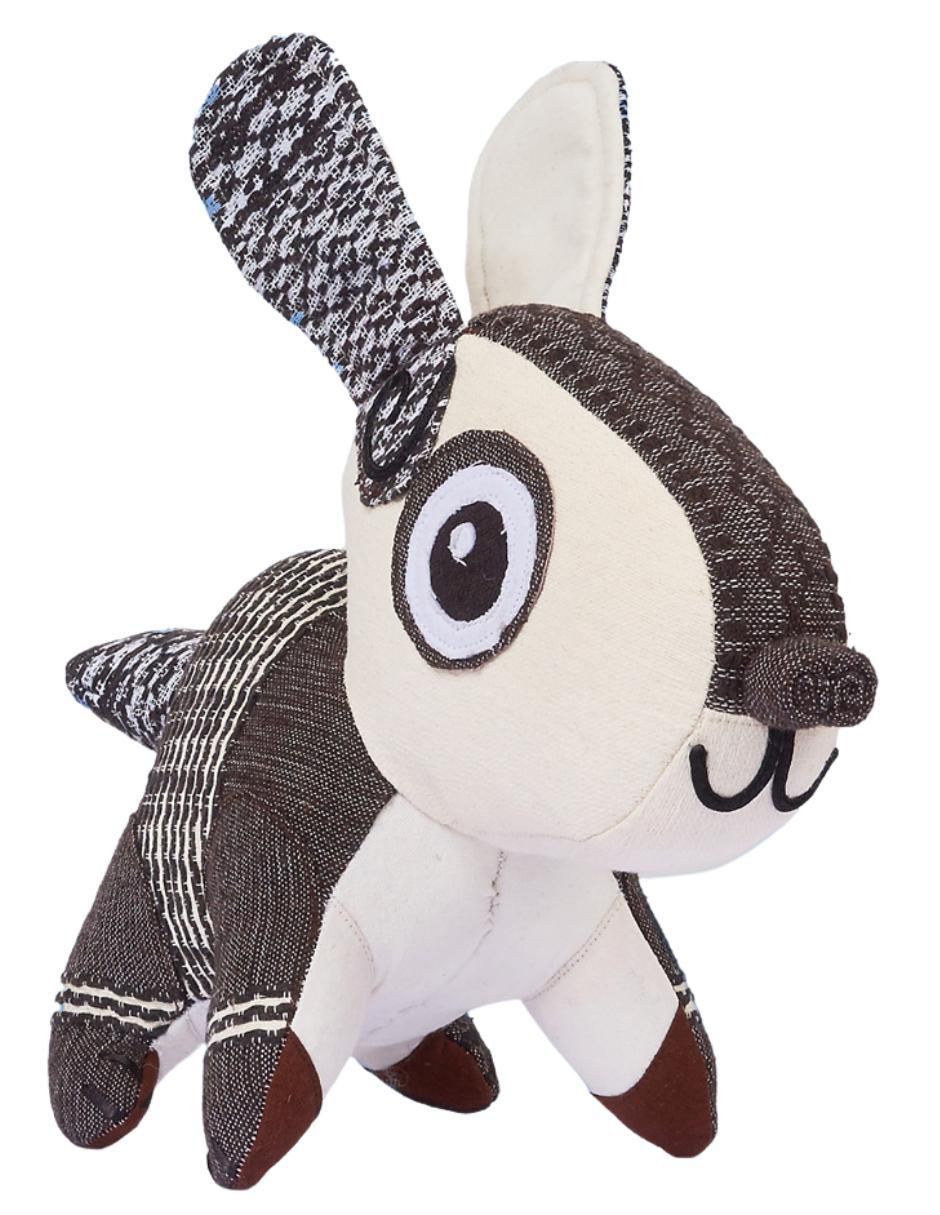 "peluche de" conejo tochtli conejo telarines codice telarines hecho a mano
