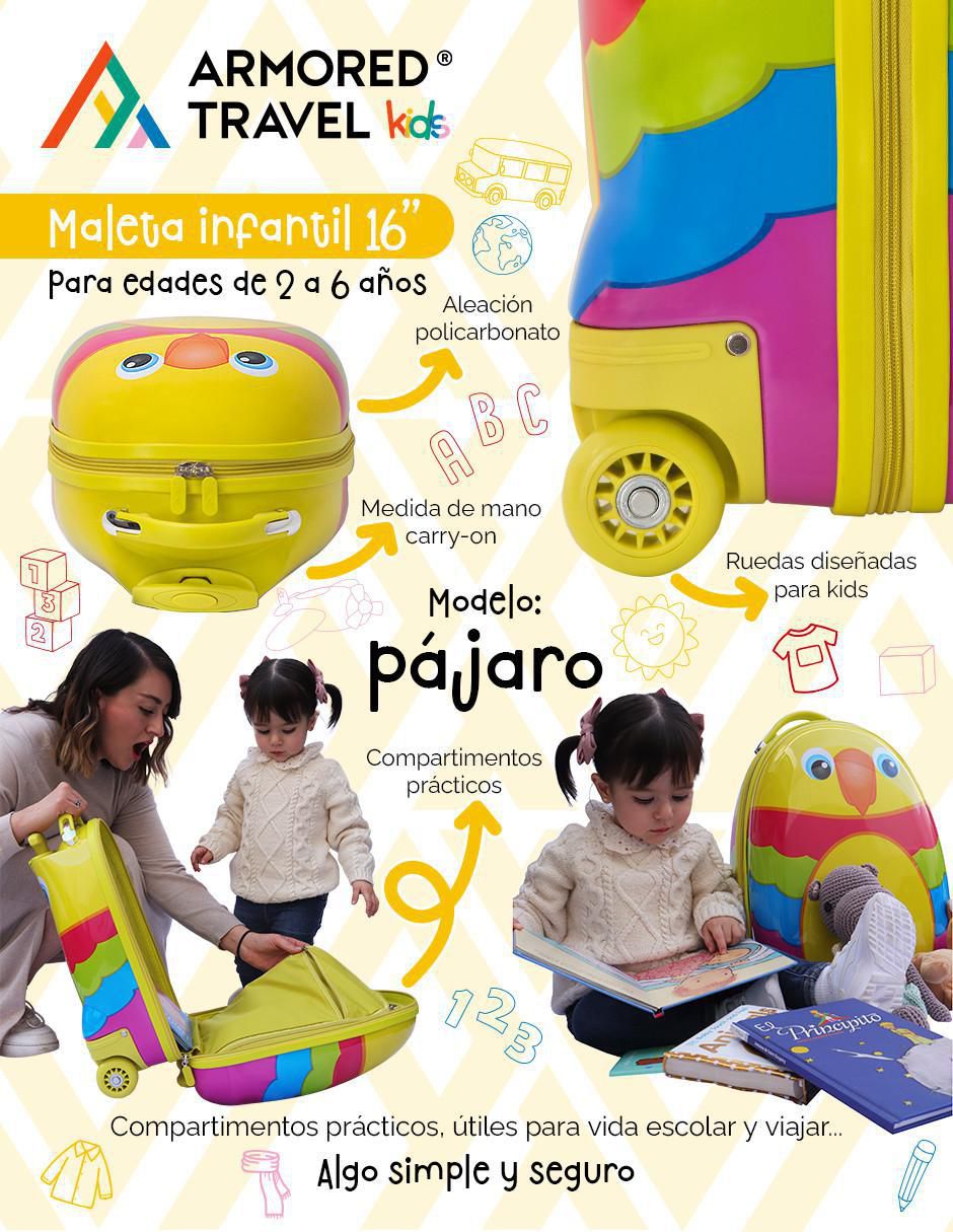 Maleta de viaje Carry on Pájaro 4