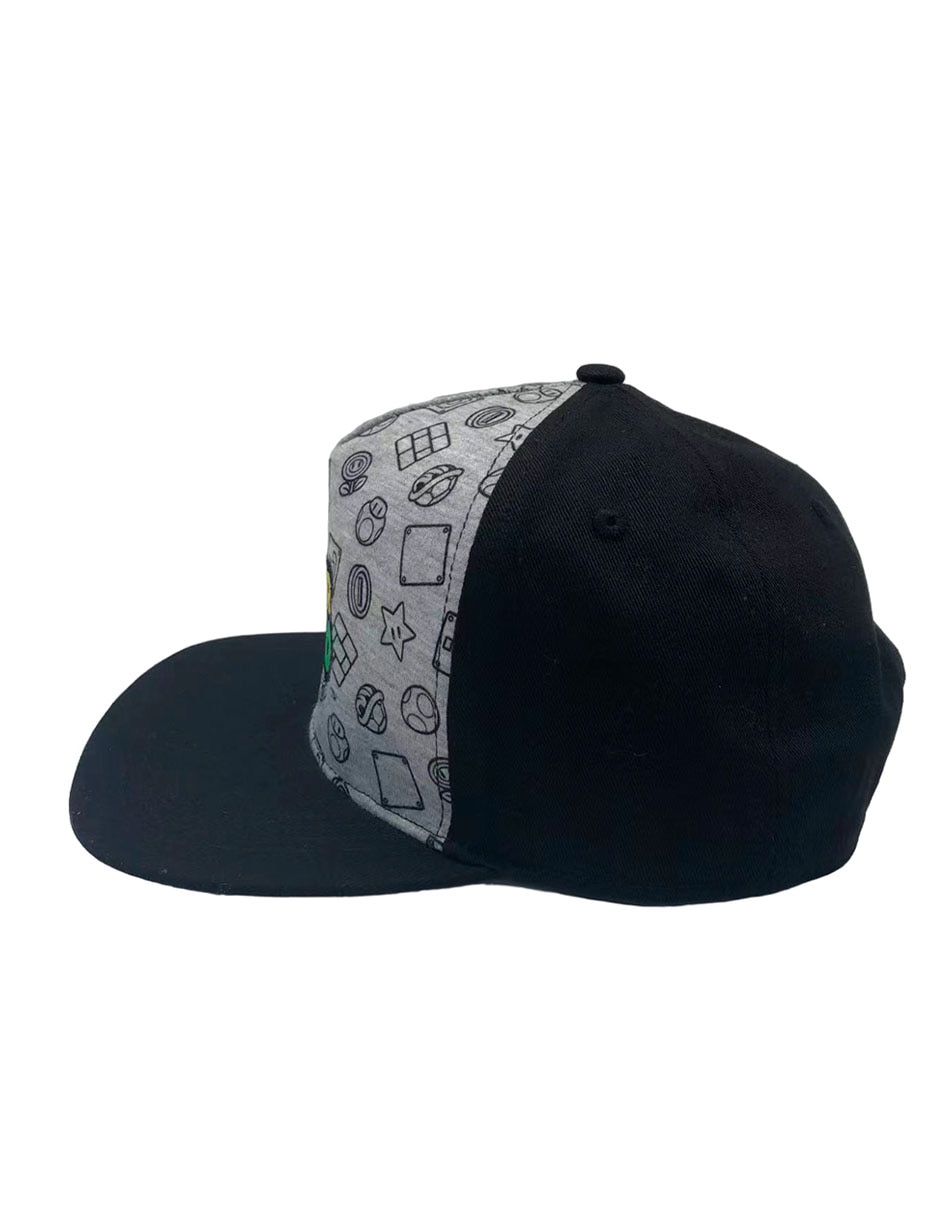 Gorra con visera plana Super Mario para niño