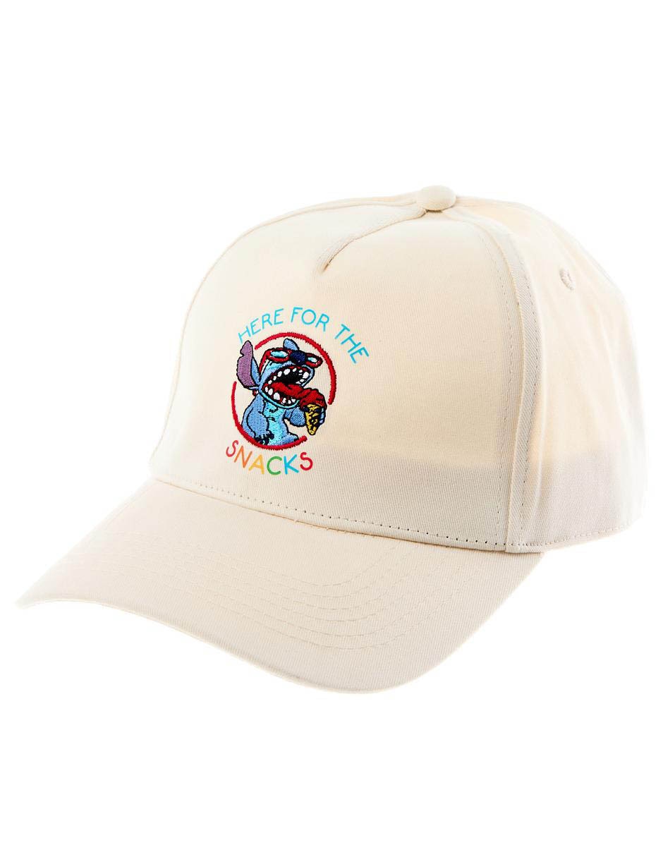 Gorra visera curva broche casual Stitch para niño 3