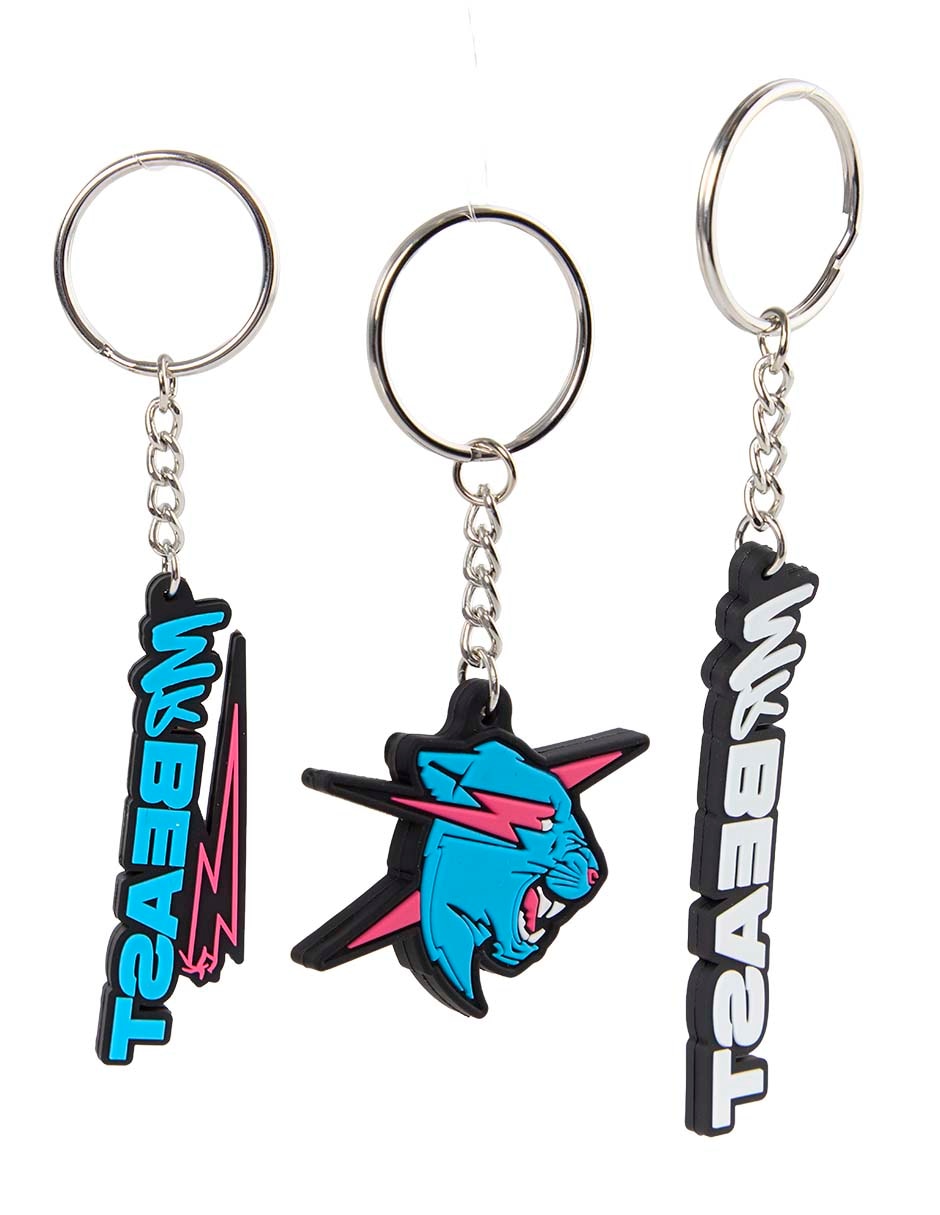 Set de llavero Mr Beast Mr Beast de metal 2