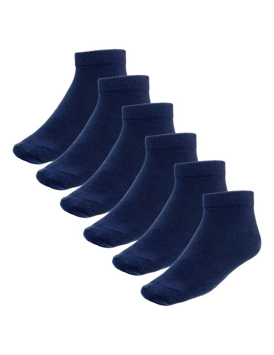 Set de calcetín de algodón infantil unisex 6 pares