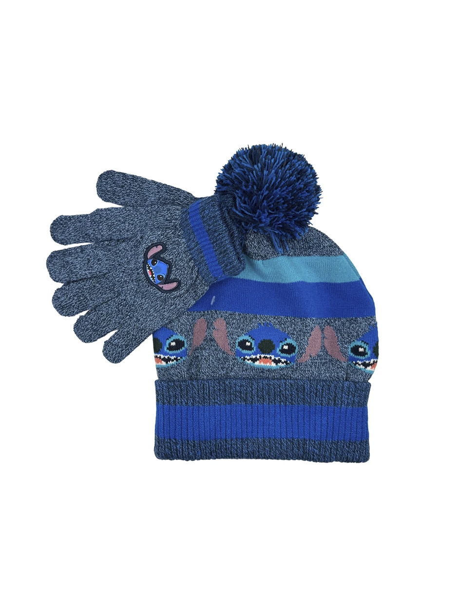 Set gorro-guantes Stitch unisex