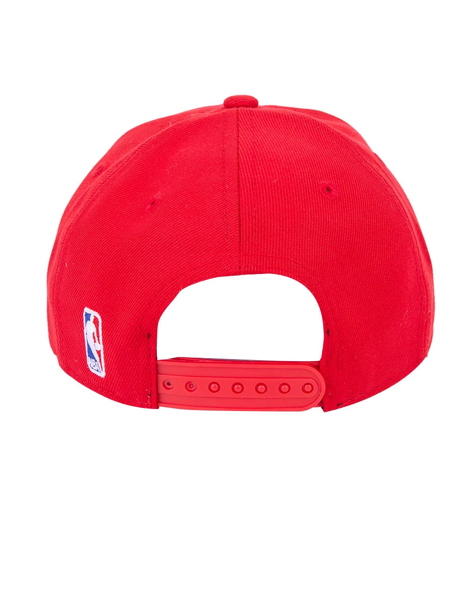 Gorra visera curva snapback Chicago Bulls para niño