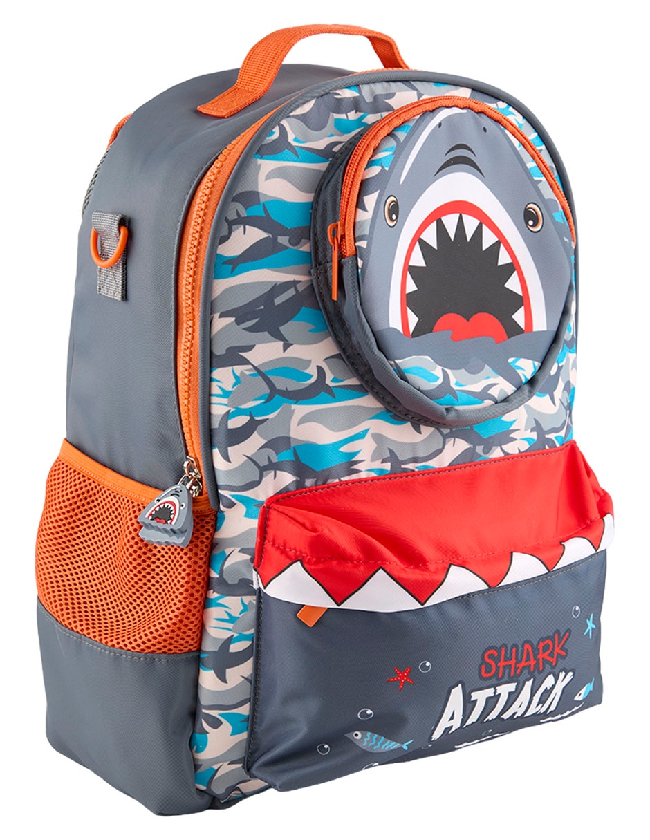 Mochila escolar Tiburón para niño 2