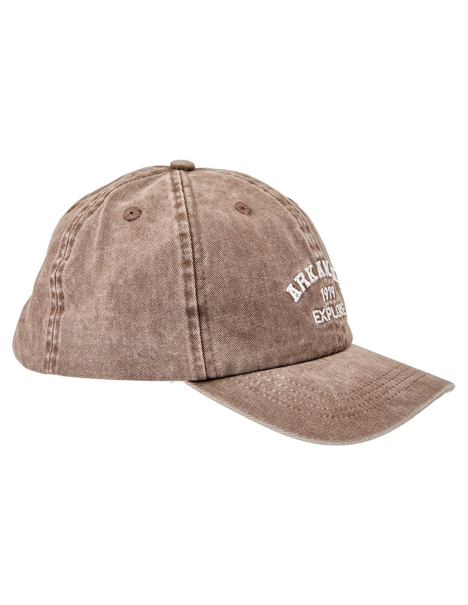 Gorra visera curva hebilla para niño