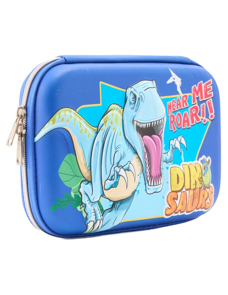 Estuche escolar Dinosaurios para niño 2