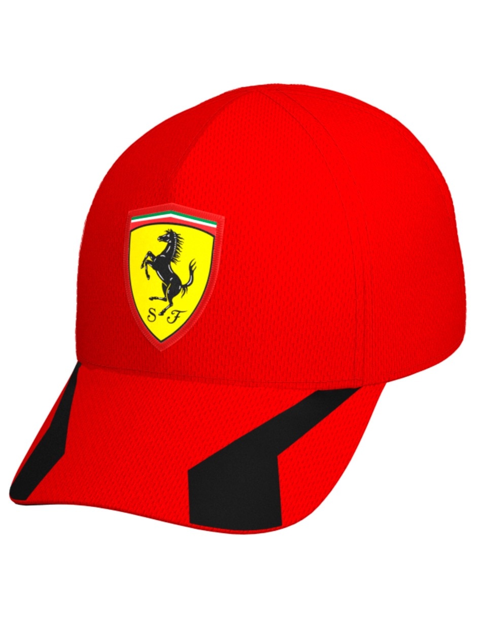 Gorra visera curva snapback ferrari bb cap jr para niño 7
