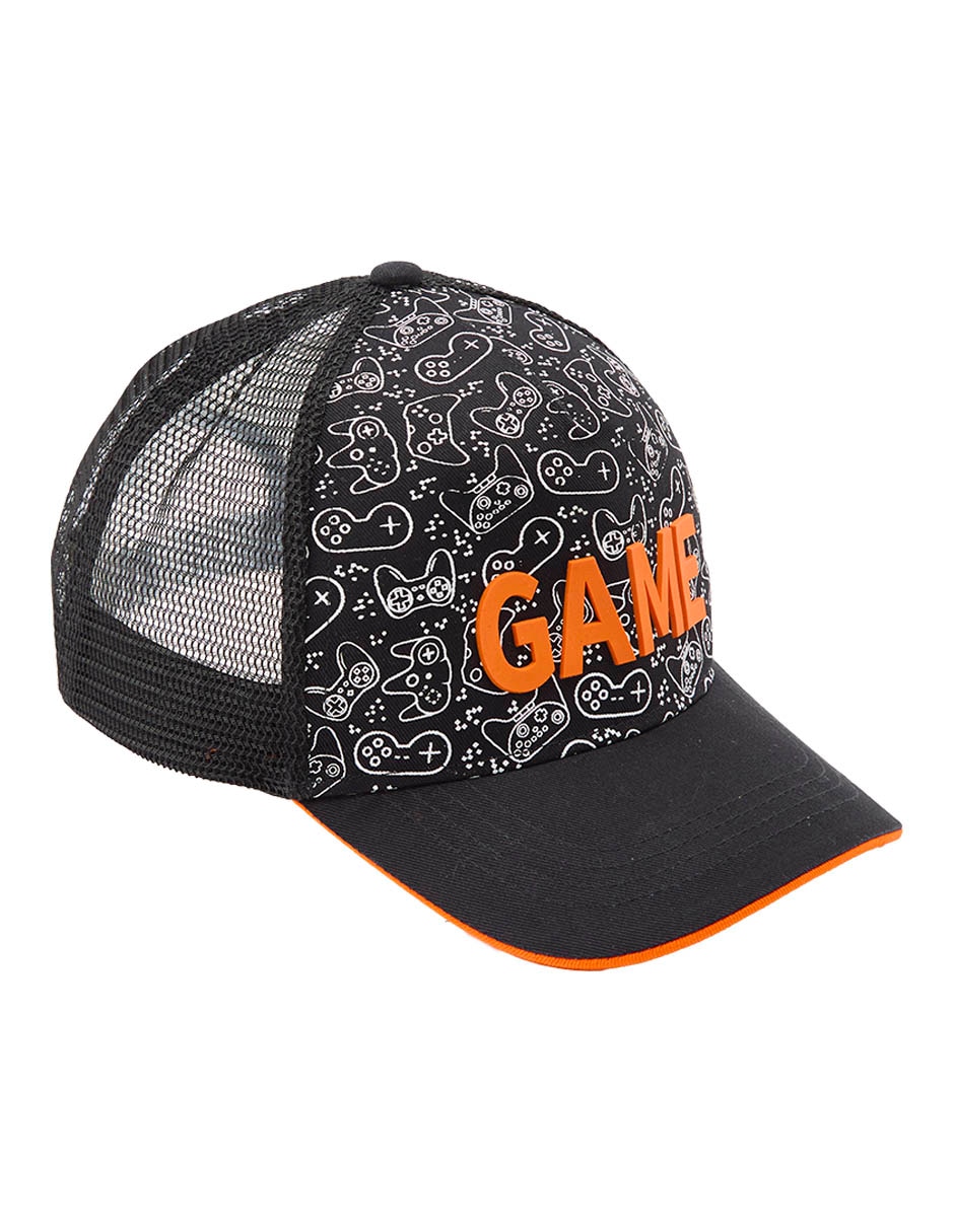 Gorra visera curva snapback para niño