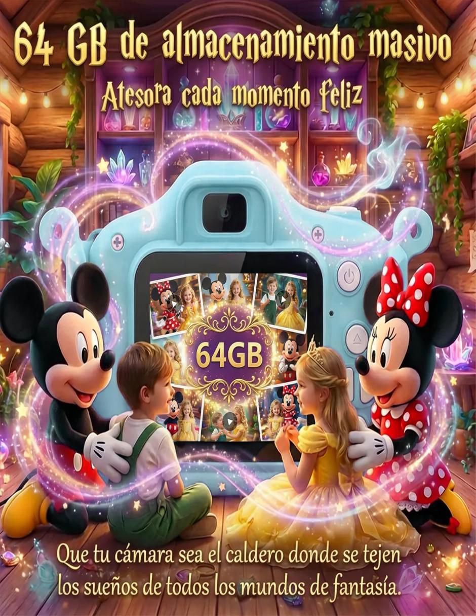 Cámara digital 40 megapíxeles 3