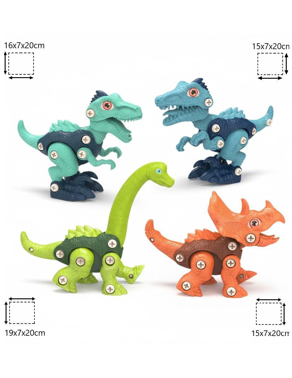 Juguete de Dinosaurios armables 9