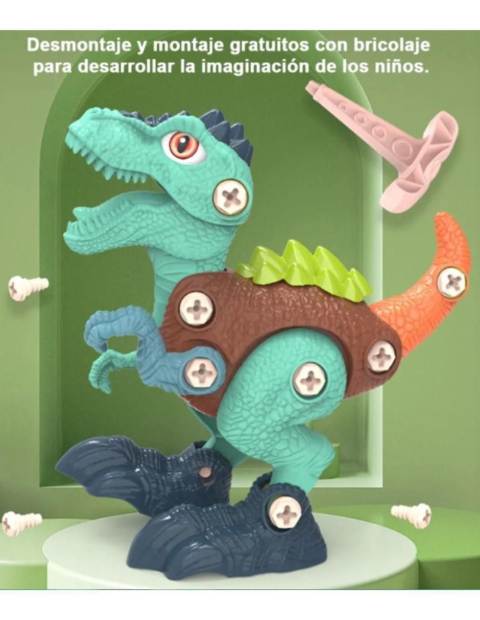 Juguete de Dinosaurios armables 4
