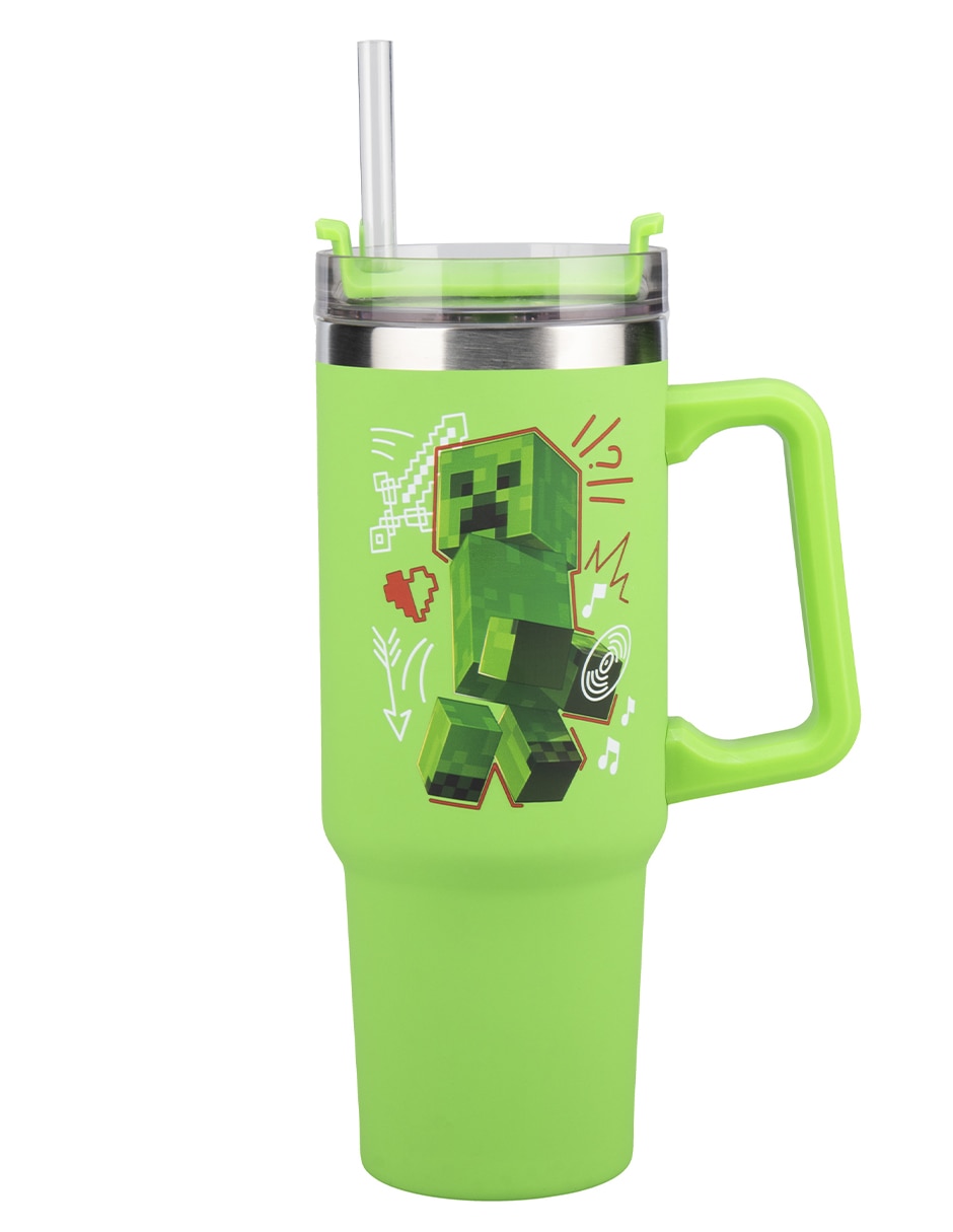 Termo de acero inoxidable con tapa a presión 900 ml 3