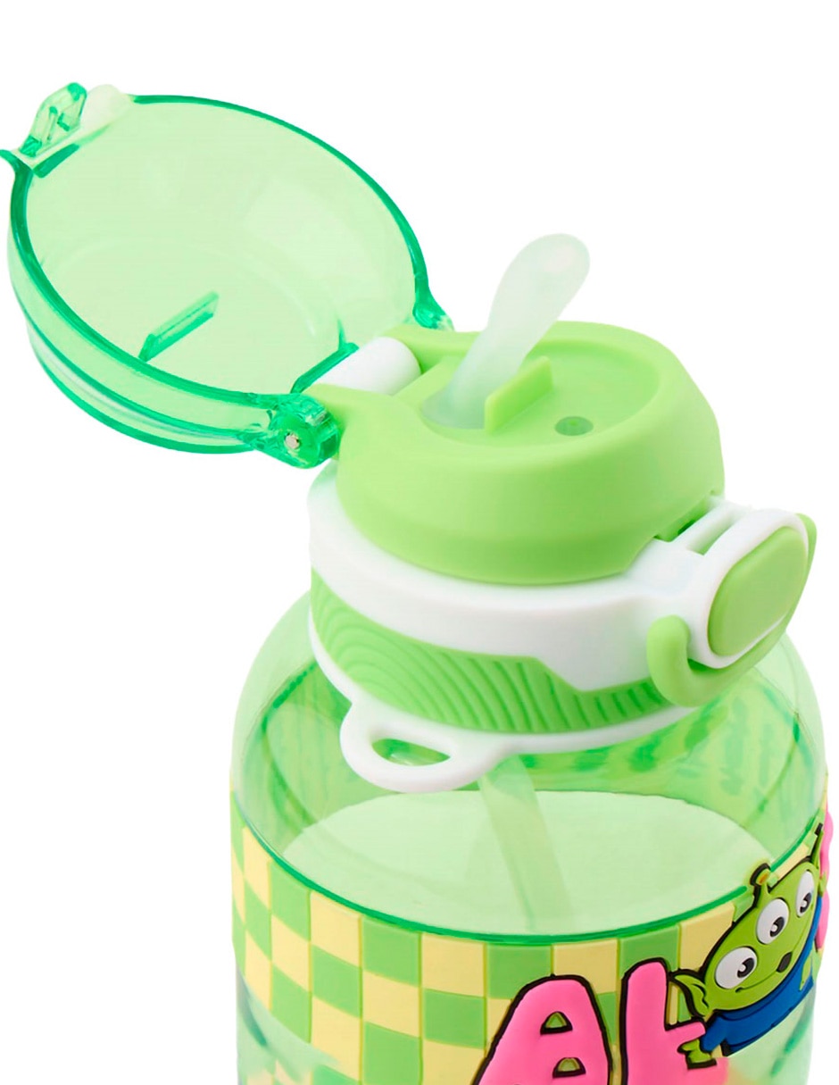 Botella de agua de plástico con tapa rosca 650 ml 3
