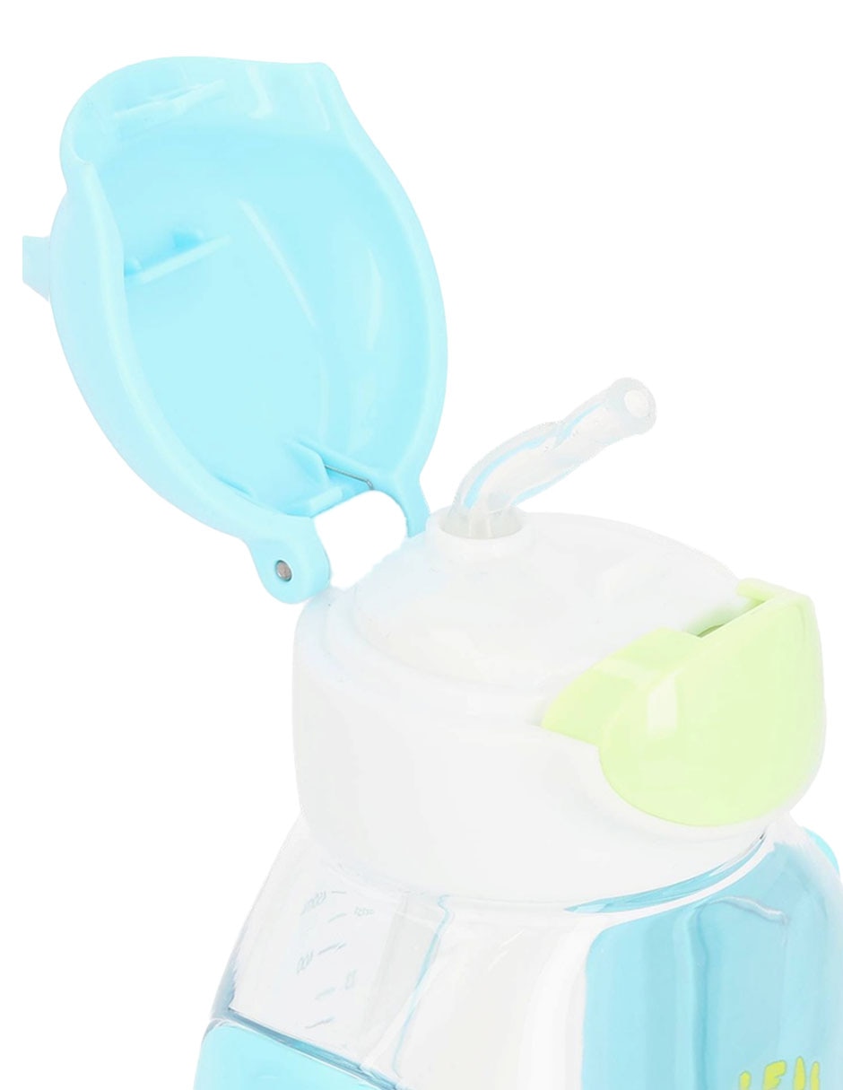 Botella de agua con tapa a presión 550 ml 3