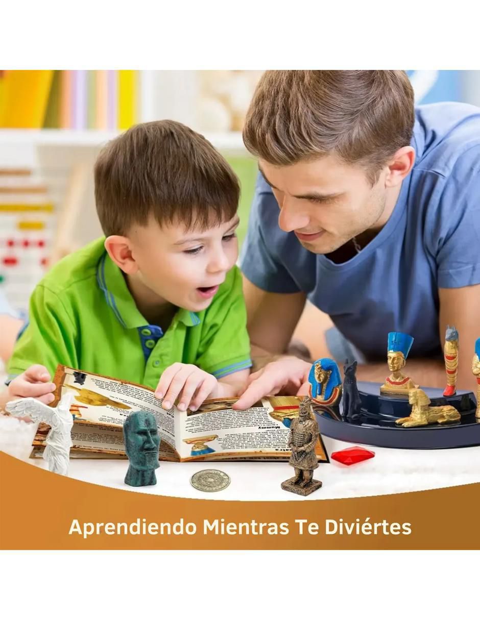 Kit para excavación de gemas pirámide Guiza egipcia gigante Mr.Gadgets 5